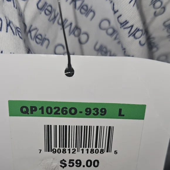 😴 Calvin Klein Sleepwear Racerback Tank Top - Size Large NWT - Picture 6 of 8